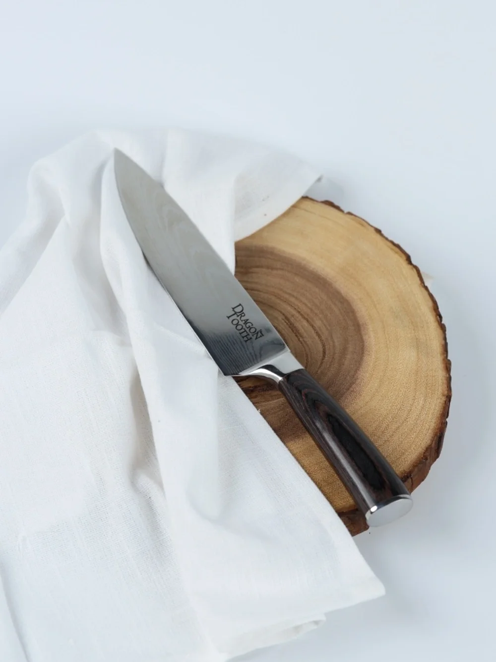Dragon Tooth Chef Knife – 8 Inch Blade, Fantasy-Inspired Kitchen Knife
